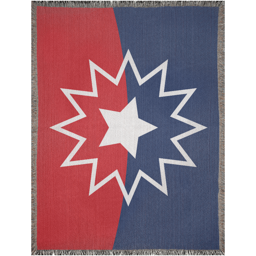 Juneteenth Flag Commemorative  Woven Blanket