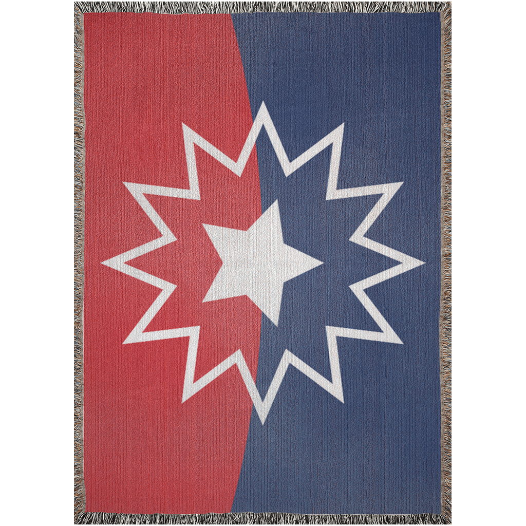 Juneteenth Flag Commemorative  Woven Blanket