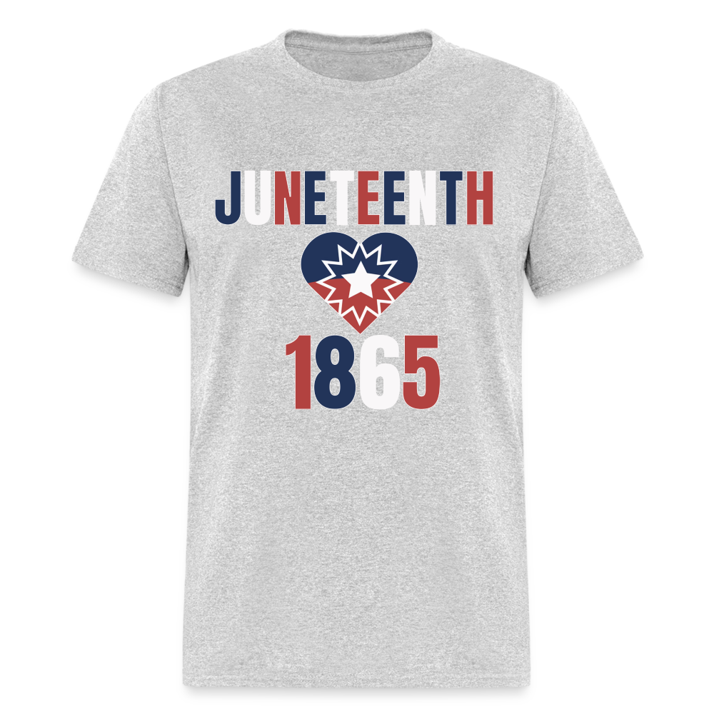 Juneteenth 1865 Flag Unisex Classic T-Shirt - heather gray