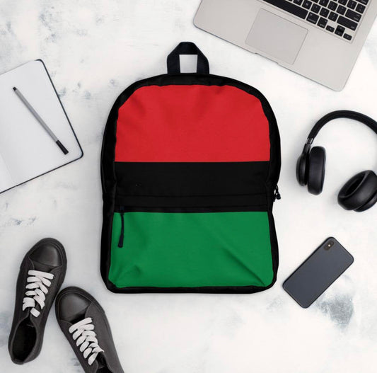 Pan African RBG Flag Backpack