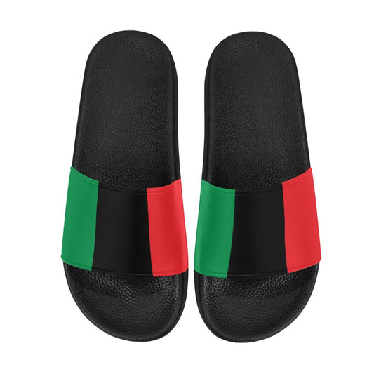 Pan African RBG Flag Men's Slides