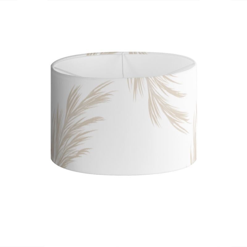 Delicate Pampas Bespoke Drum Lamp Shade