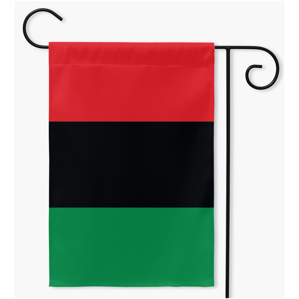 Pan African RBG Yard Flags