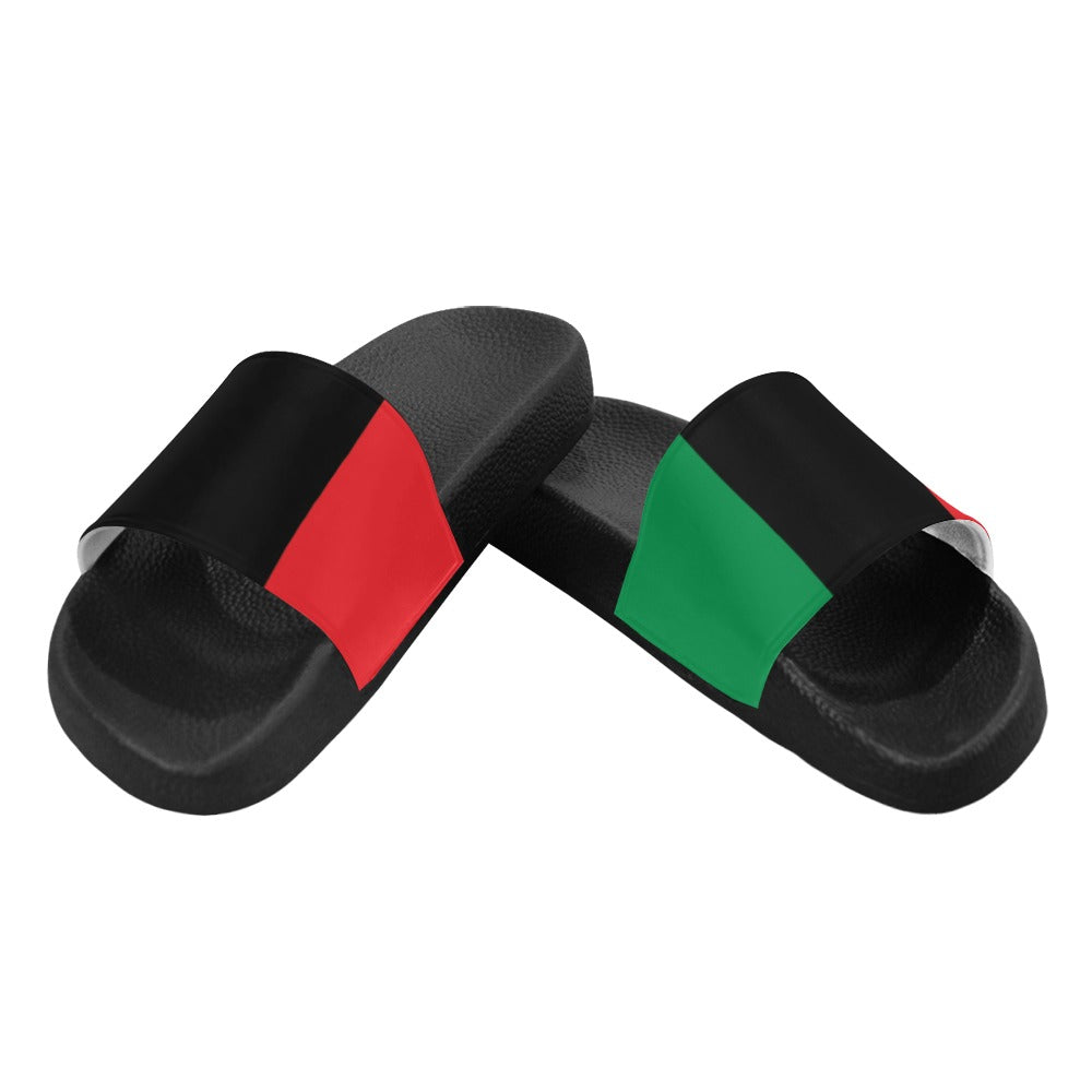 Pan African RBG Flag Men's Slides