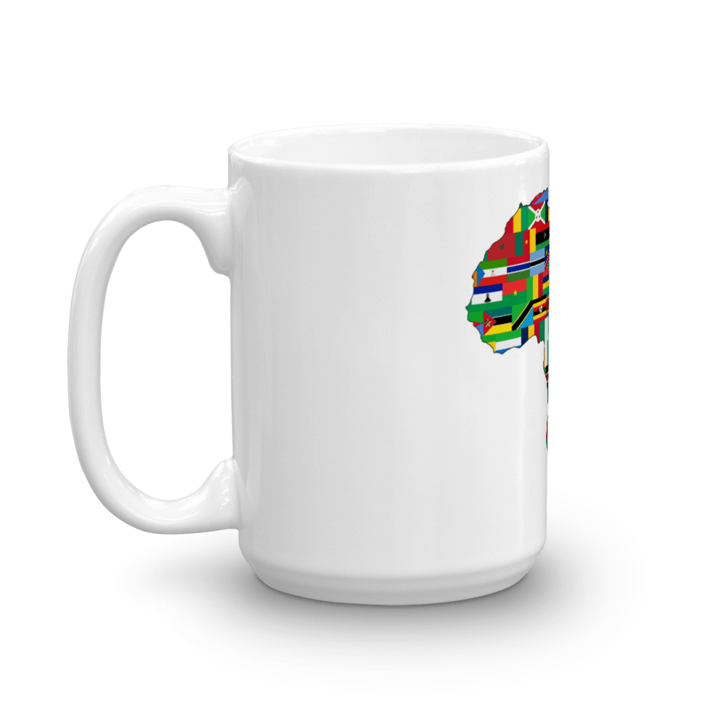 African Flags Mug - Chocolate Ancestor