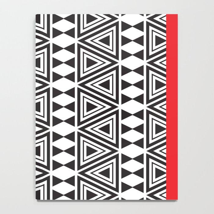 Afrocentric Geo Bespoke Notebook - Chocolate Ancestor