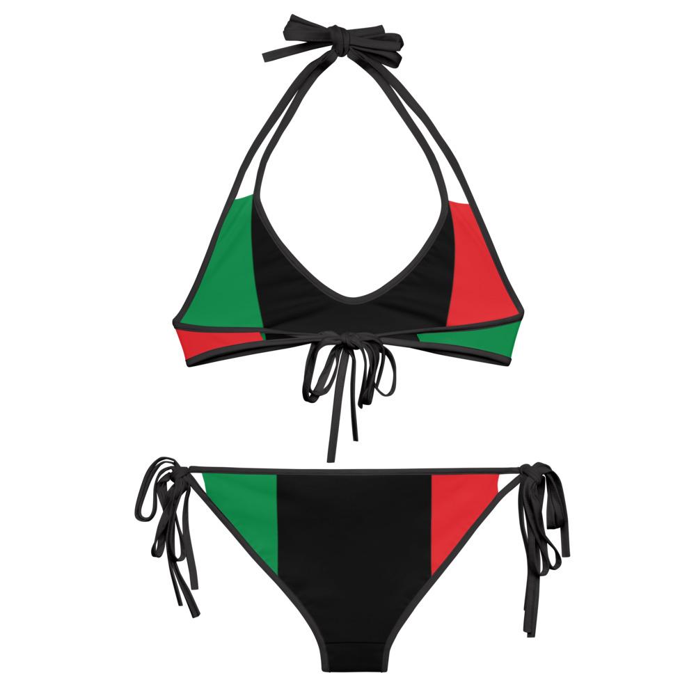 Pan African RBG Flag Bikini