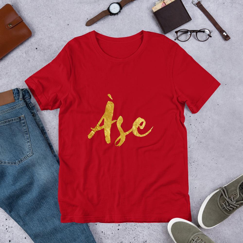 Ase Short-Sleeve Unisex T-Shirt - Chocolate Ancestor