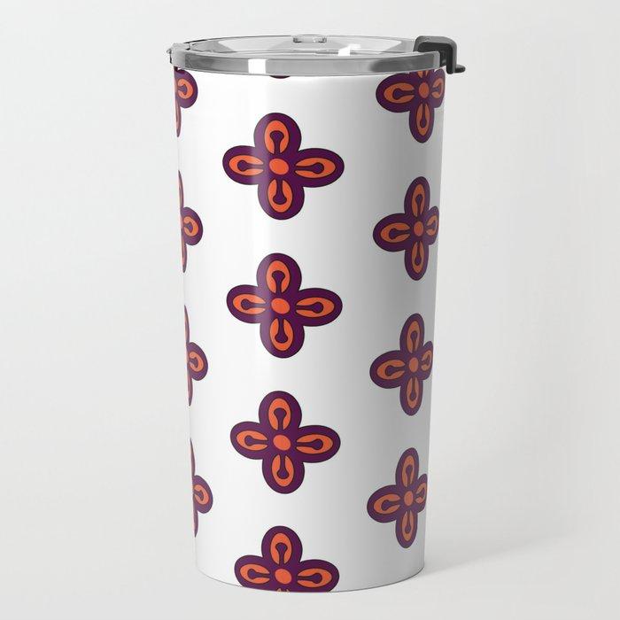 Bese Saka Adinkra Symbol Travel Mug - Chocolate Ancestor