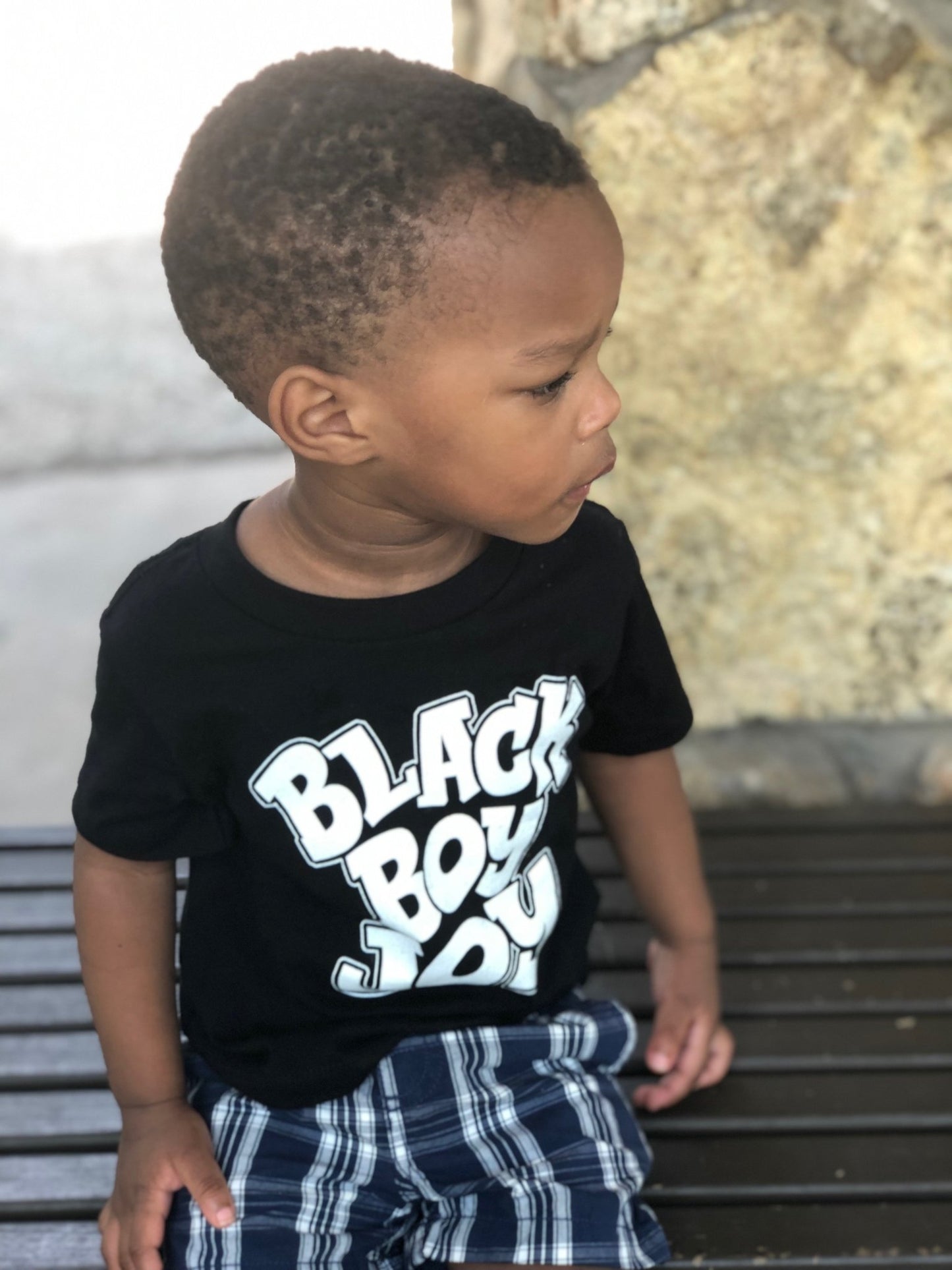 Black Boy Joy Infant Tee - Chocolate Ancestor