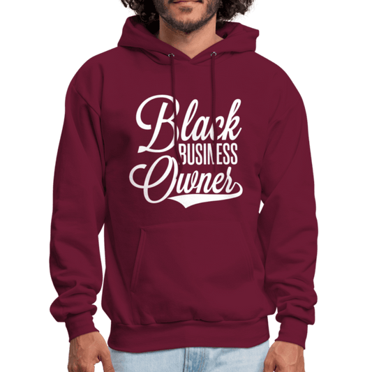 Black Business Owner Unisex Hoodie (Style 2) - Chocolate Ancestor