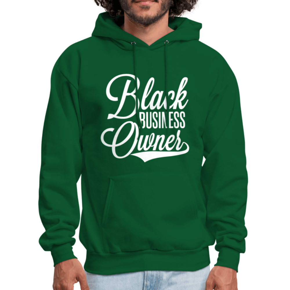 Black Business Owner Unisex Hoodie (Style 2) - Chocolate Ancestor