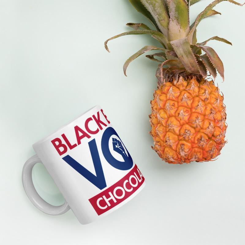 Black Educated Voter Mug - Chocolate Ancestor