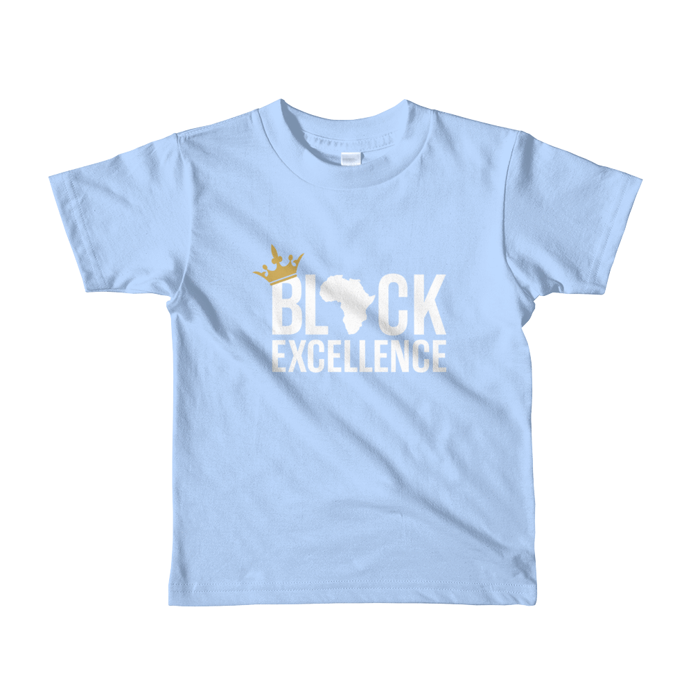 Black Excellence Short sleeve kids t-shirt - Chocolate Ancestor