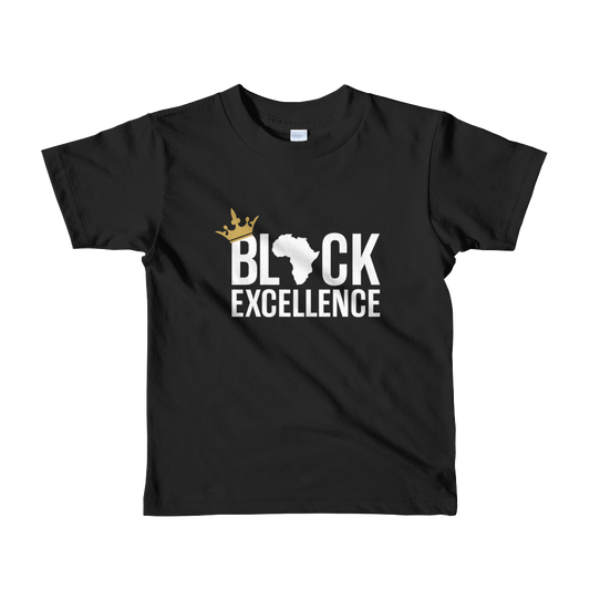 Black Excellence Short sleeve kids t-shirt - Chocolate Ancestor