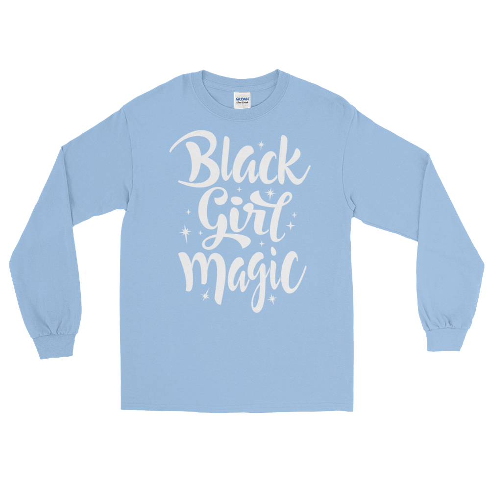 Black Girl Magic Long Sleeve T-Shirt - Chocolate Ancestor