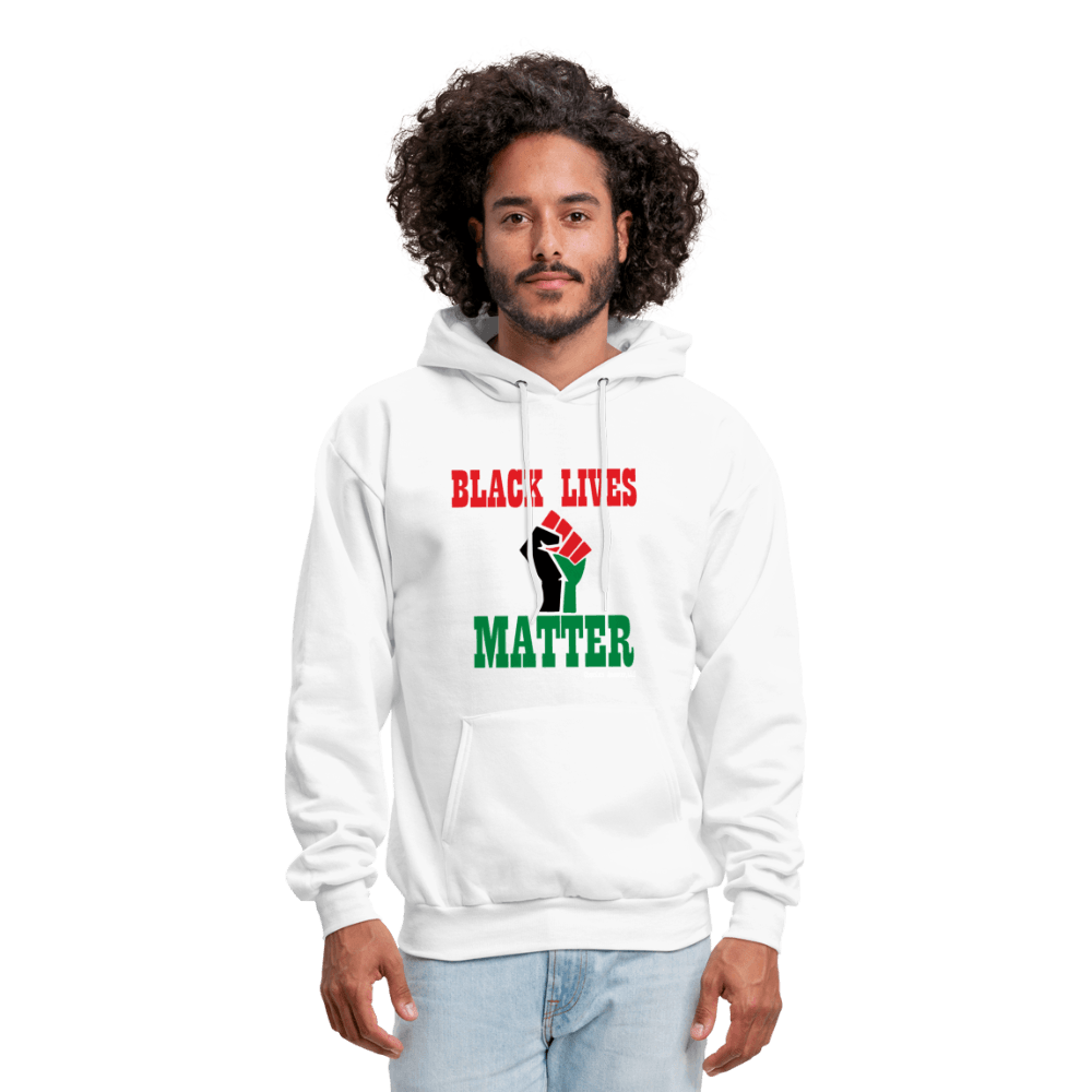 Black Lives Matter Pan African Unisex Hoodie (Style 2) - Chocolate Ancestor