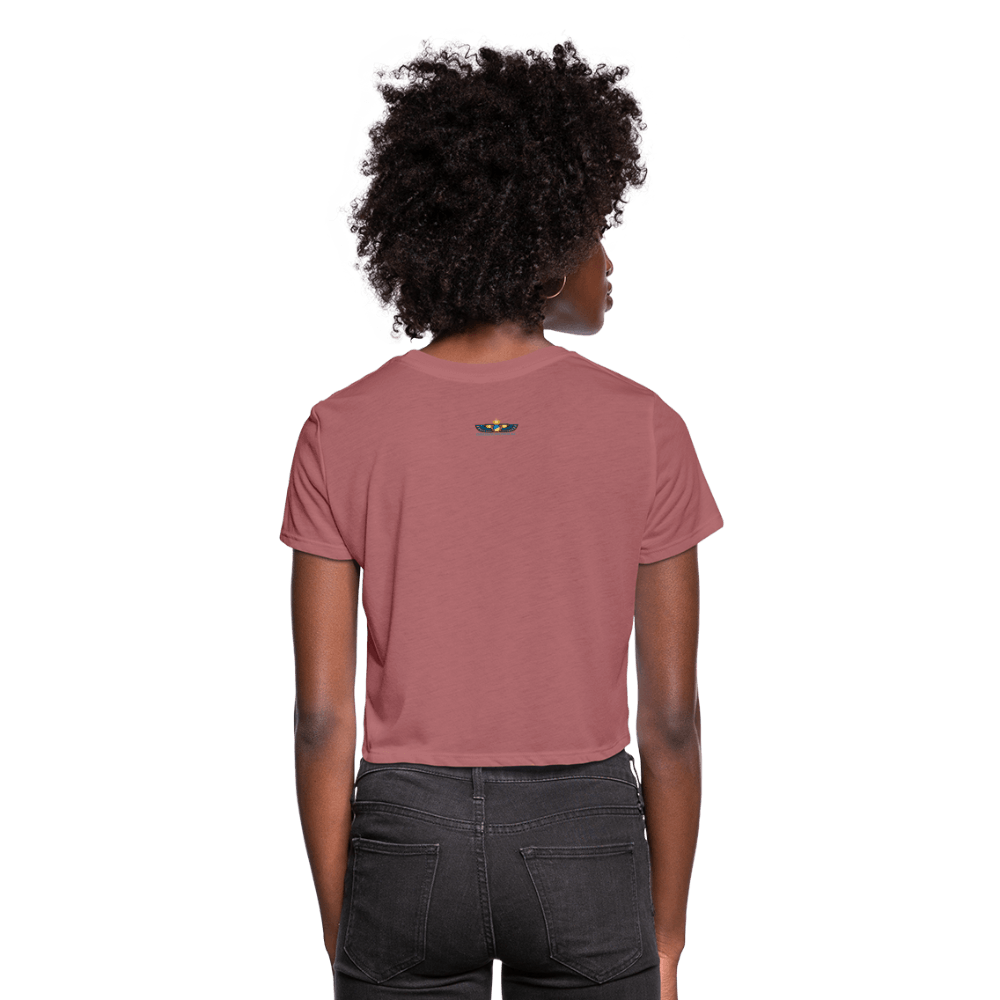 Black Lives Matter Women's Cropped T-Shirt - Chocolate Ancestor