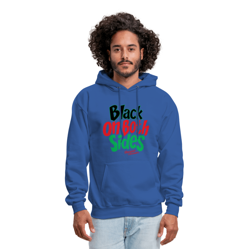 Black on Both Sides (RBG) Unisex Hoodie (Style 2) - Chocolate Ancestor