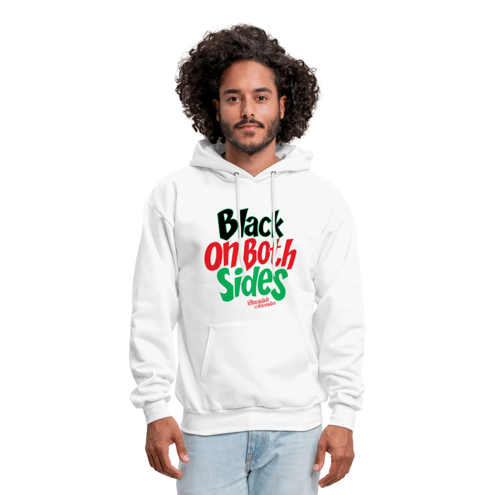 Black on Both Sides (RBG) Unisex Hoodie (Style 2) - Chocolate Ancestor