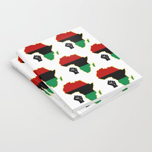 Black Power Pan Africa Bespoke Notebook - Chocolate Ancestor