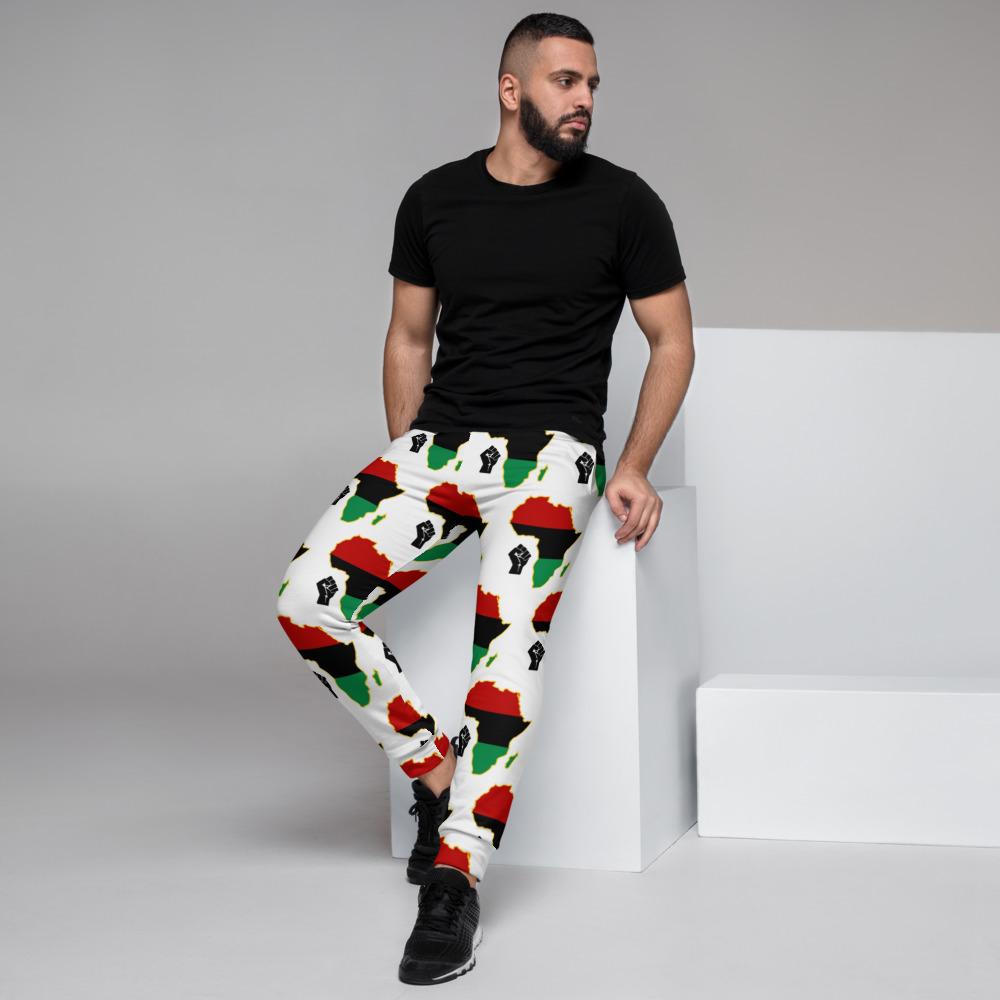 Black Power Pan Africa Unisex Joggers - Chocolate Ancestor