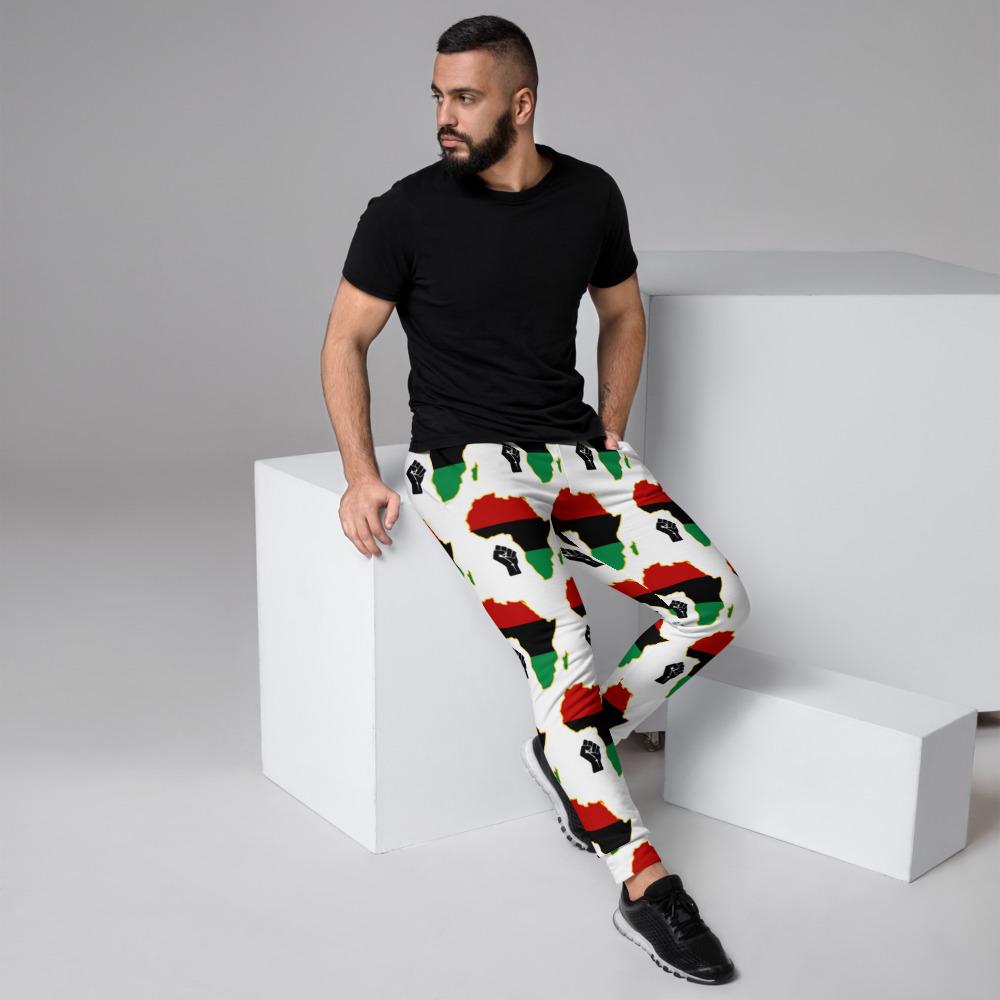 Black Power Pan Africa Unisex Joggers - Chocolate Ancestor