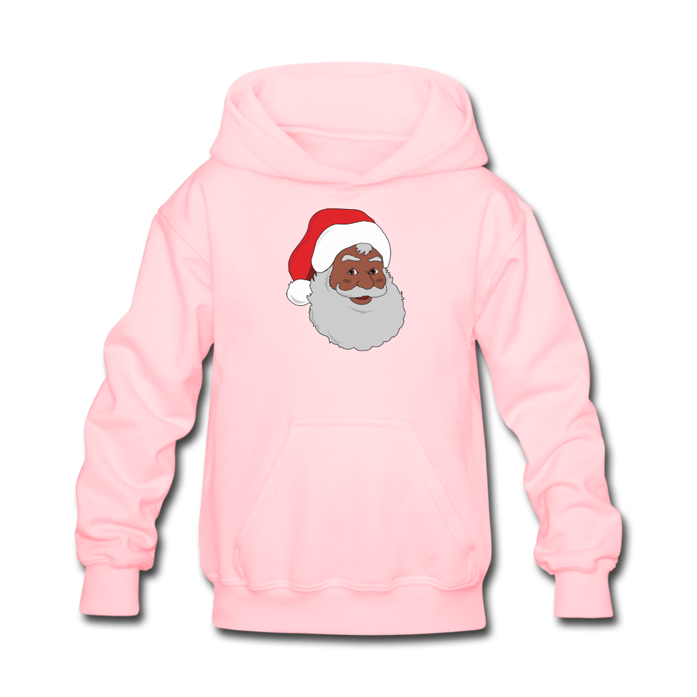 Black Santa Kids' Hoodie - Chocolate Ancestor