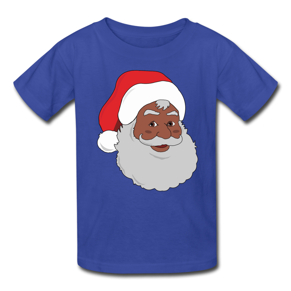 Black Santa Kids' T-Shirt - Chocolate Ancestor