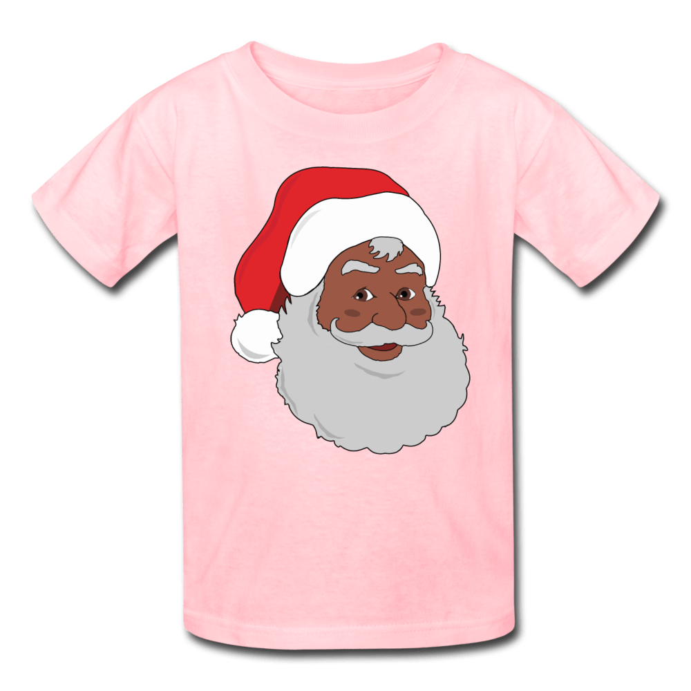 Black Santa Kids' T-Shirt - Chocolate Ancestor