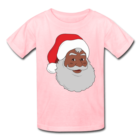 Black Santa Kids' T-Shirt - Chocolate Ancestor