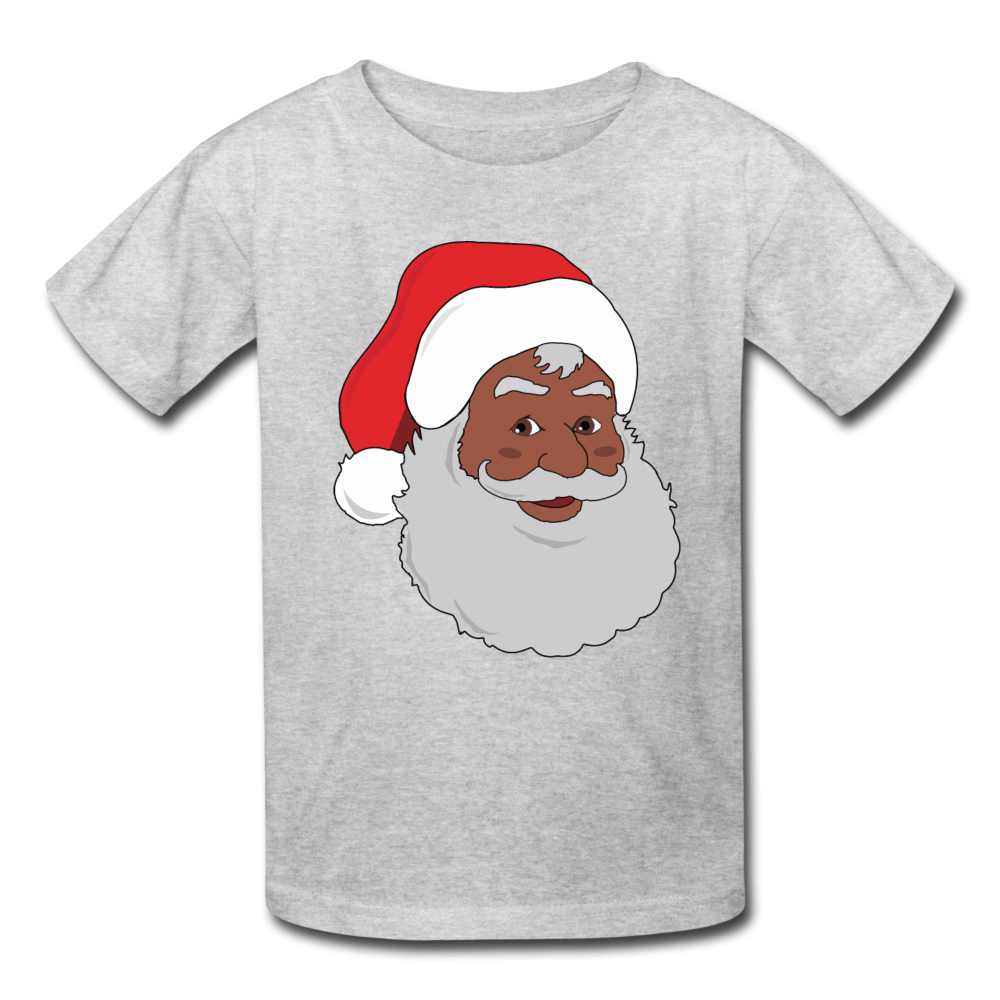 Black Santa Kids' T-Shirt - Chocolate Ancestor