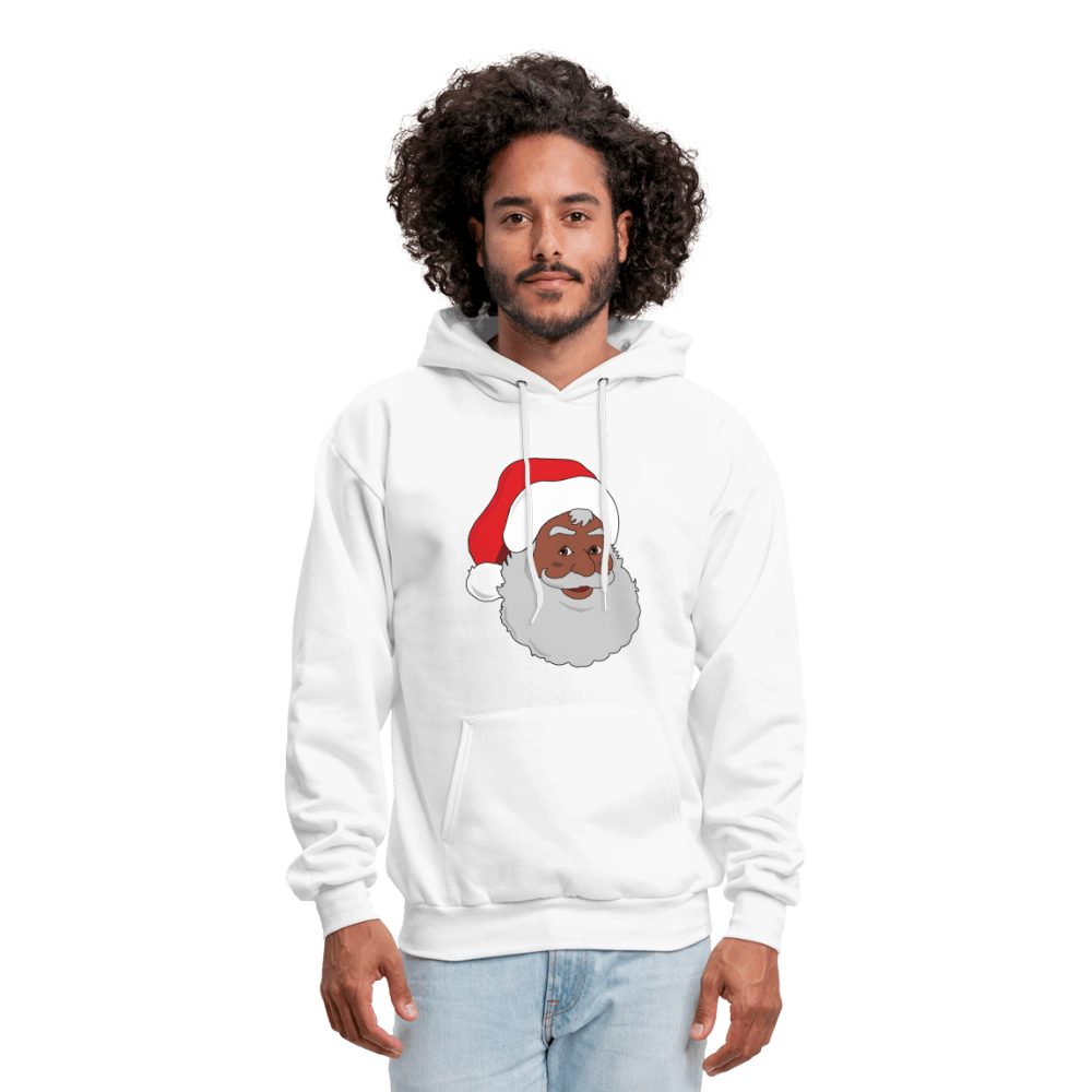 Black Santa Unisex Hoodie (Style 2) - Chocolate Ancestor