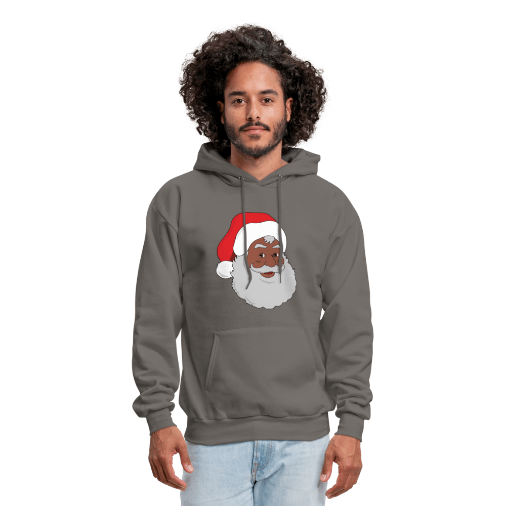 Black Santa Unisex Hoodie (Style 2) - Chocolate Ancestor