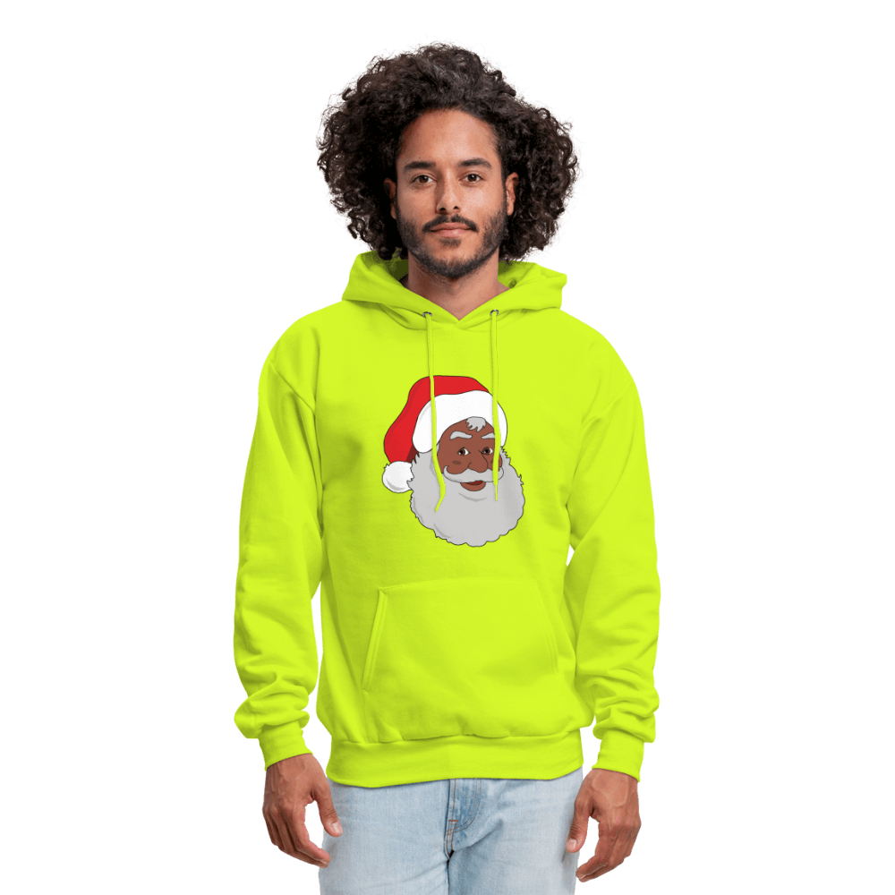 Black Santa Unisex Hoodie (Style 2) - Chocolate Ancestor