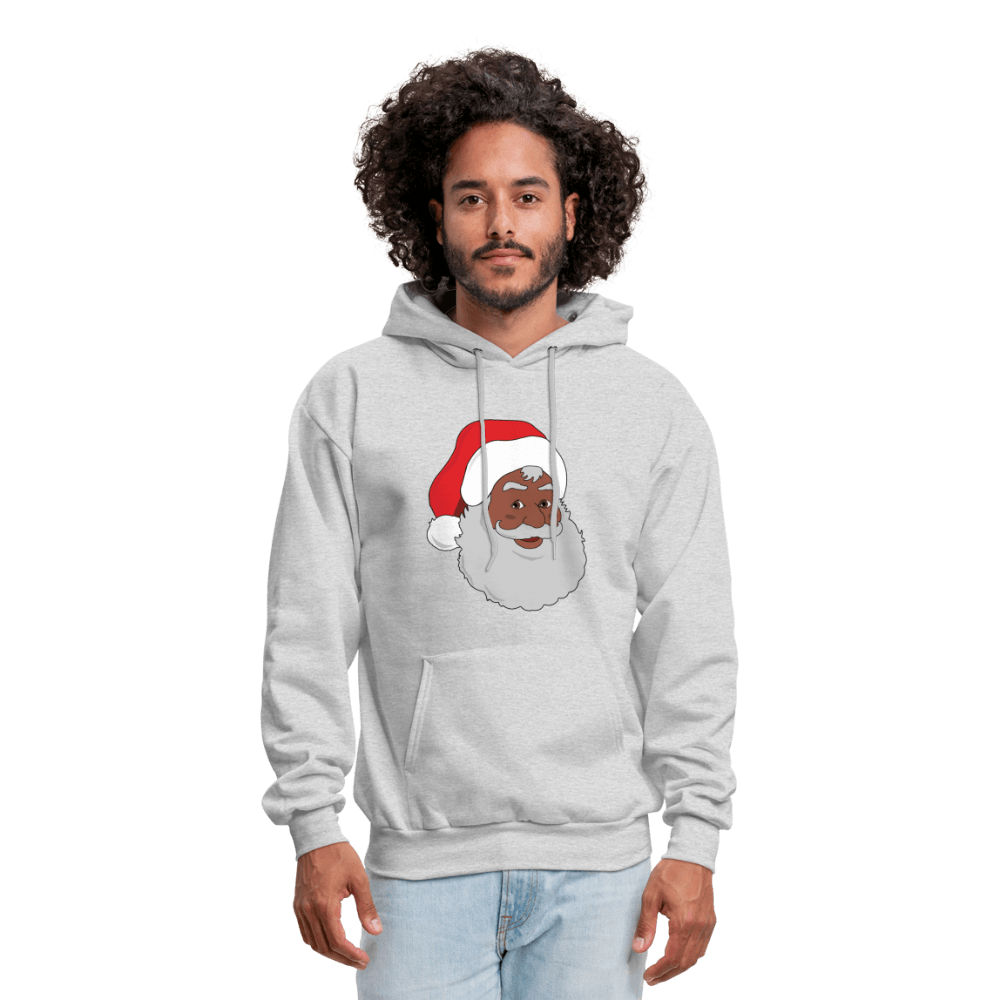 Black Santa Unisex Hoodie (Style 2) - Chocolate Ancestor