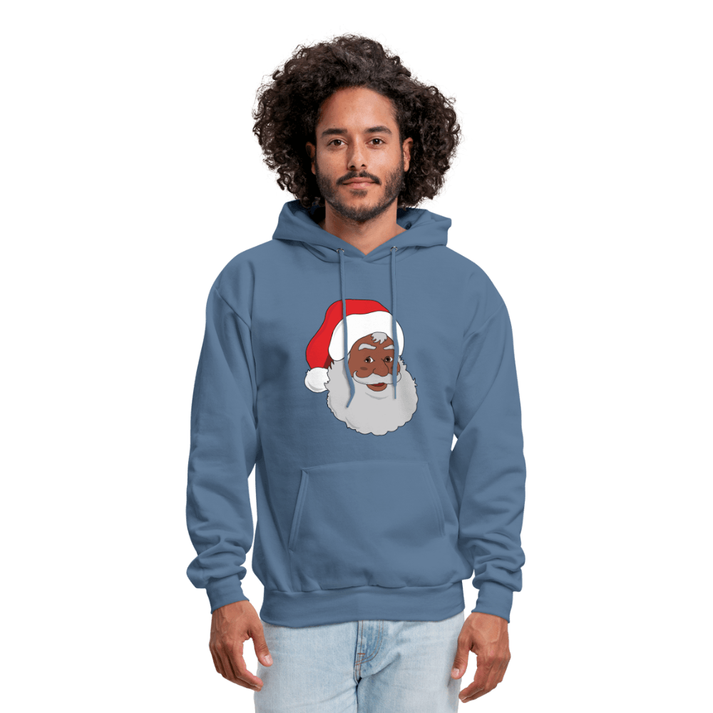 Black Santa Unisex Hoodie (Style 2) - Chocolate Ancestor