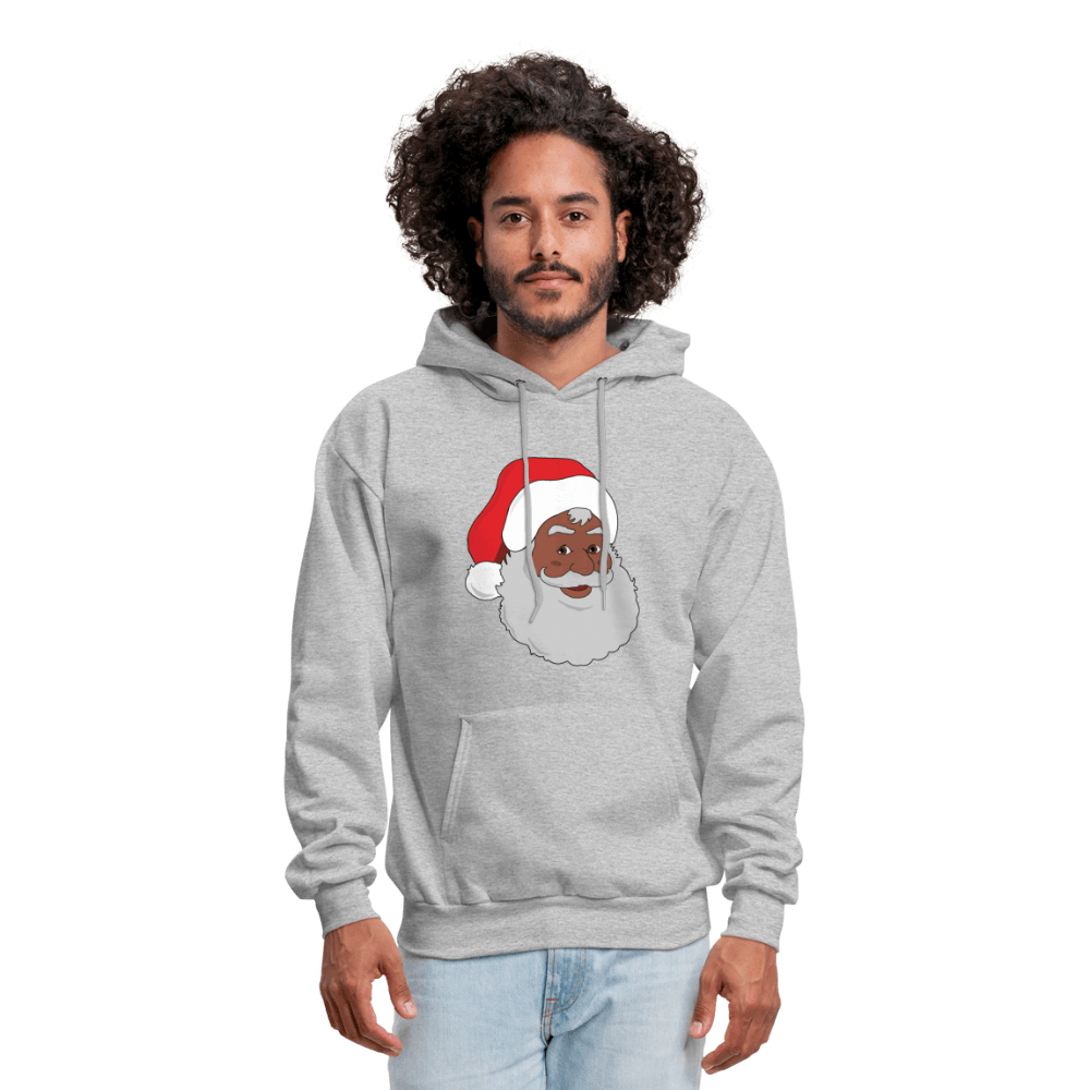 Black Santa Unisex Hoodie (Style 2) - Chocolate Ancestor