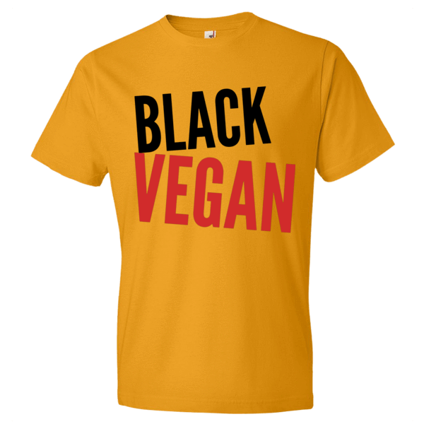 Black Vegan Men's Short sleeve t-shirt - Chocolate Ancestor