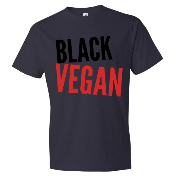 Black Vegan Men's Short sleeve t-shirt - Chocolate Ancestor