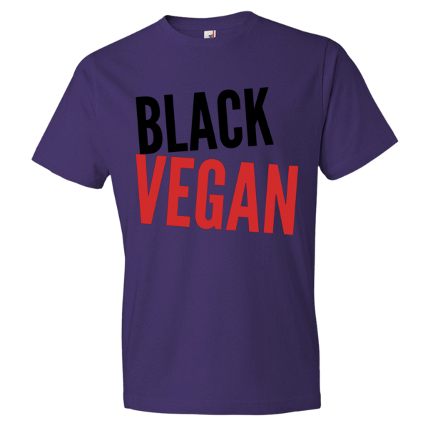 Black Vegan Men's Short sleeve t-shirt - Chocolate Ancestor