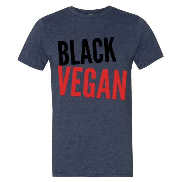 Black Vegan Men's Short sleeve t-shirt - Chocolate Ancestor