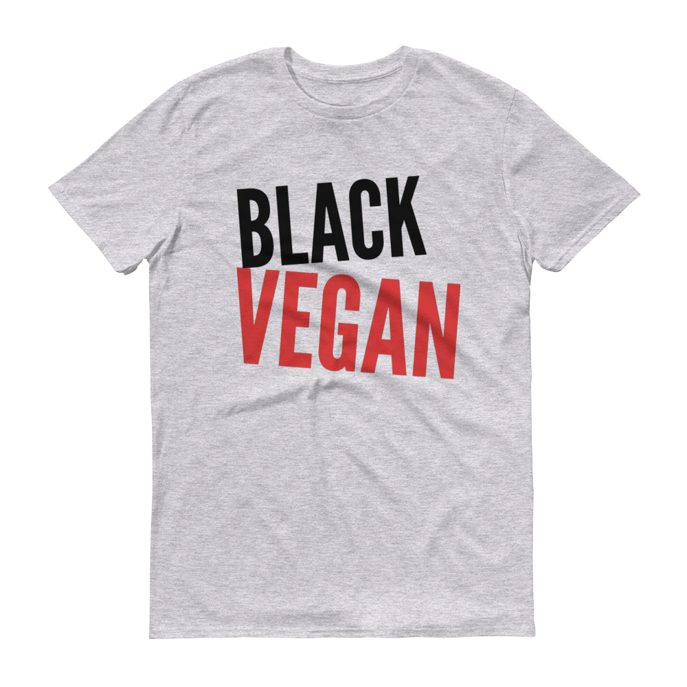 Black Vegan Men's Short sleeve t-shirt - Chocolate Ancestor