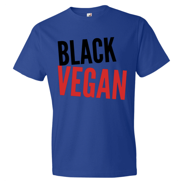 Black Vegan Men's Short sleeve t-shirt - Chocolate Ancestor