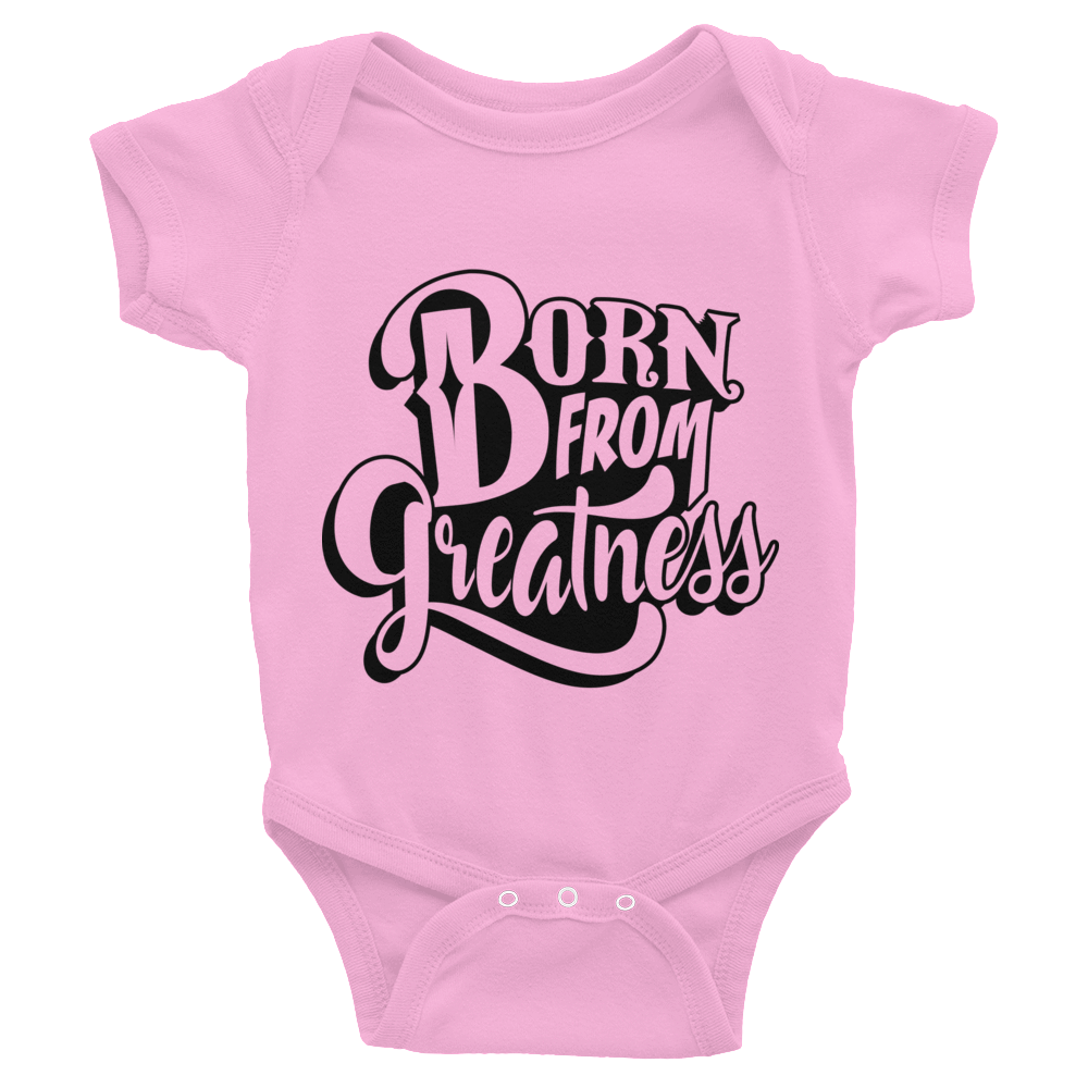 Born From Greatness Infant Bodysuit - Chocolate Ancestor