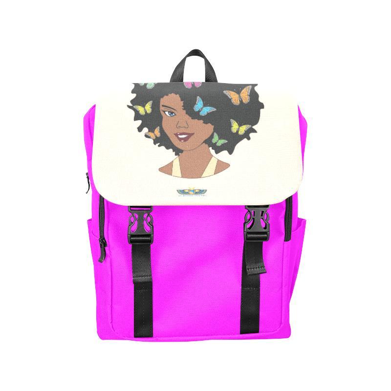 Chocolate Butterfly Diva Shoulders Bookbag - Chocolate Ancestor