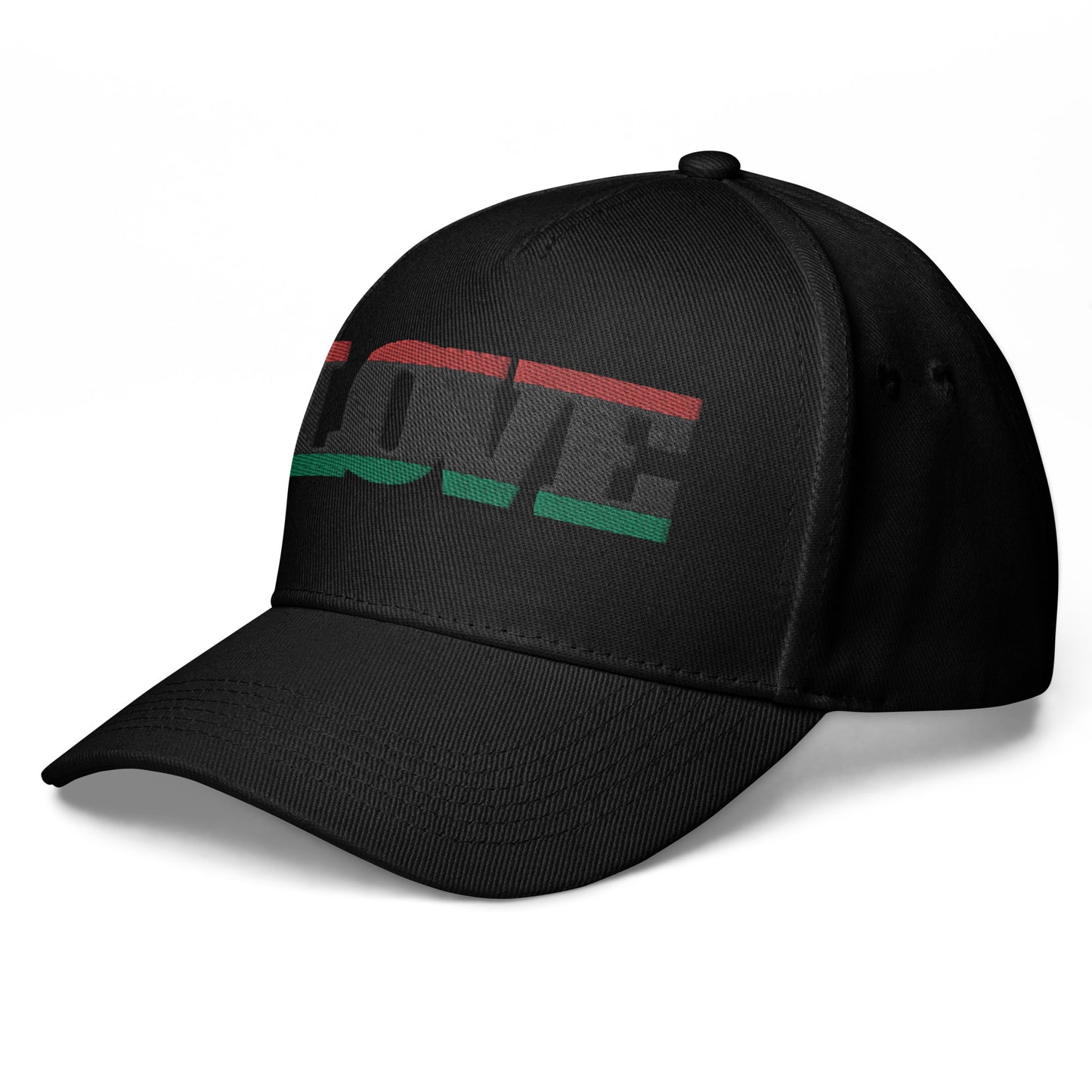 Love Pan African RBG Flag Classic baseball cap