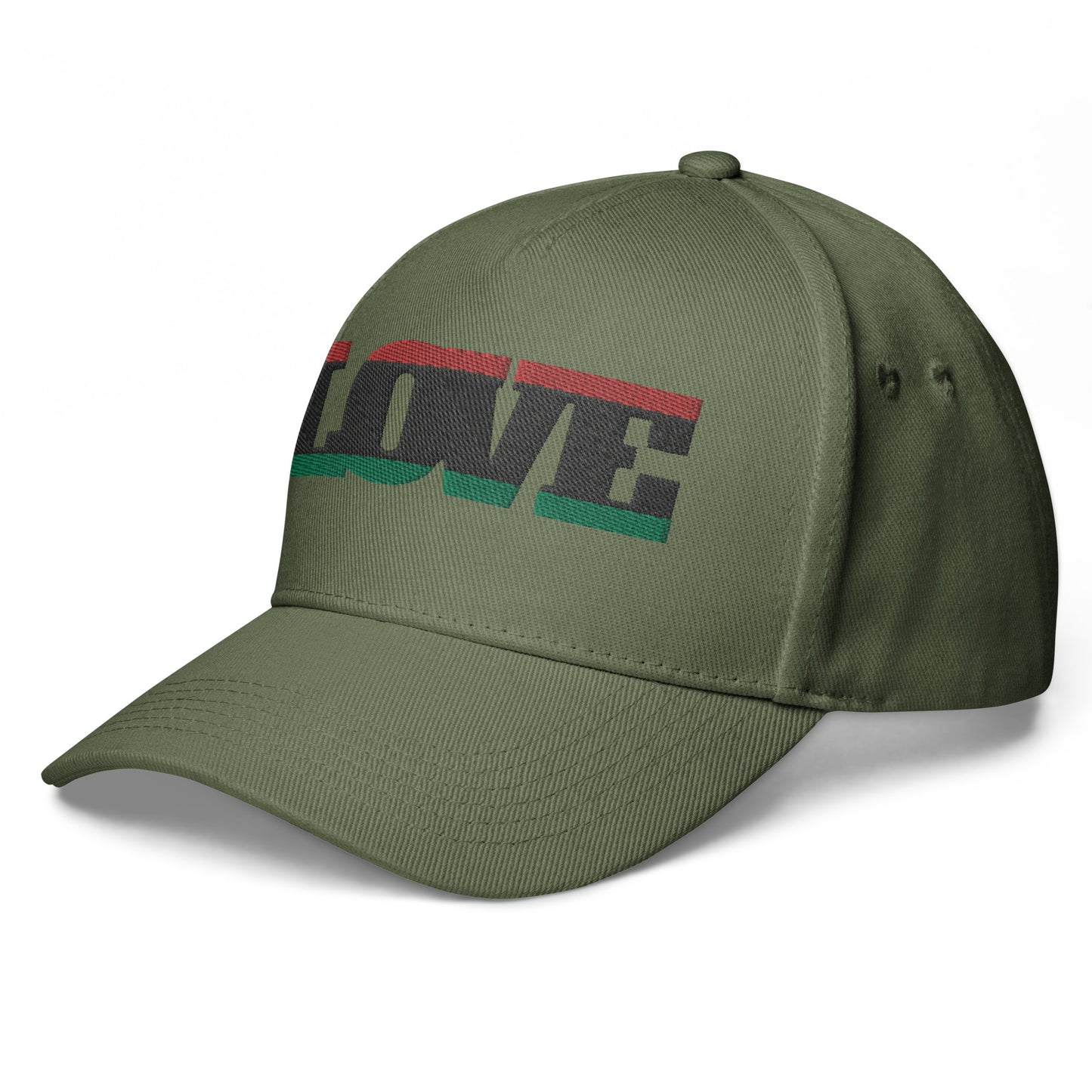 Love Pan African RBG Flag Classic baseball cap