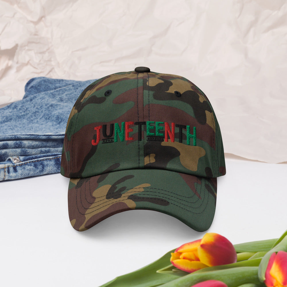 Juneteenth Pan African RBG Dad hat