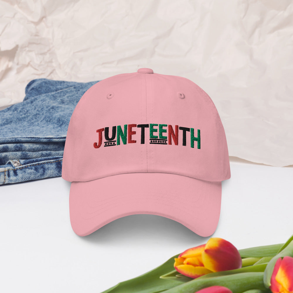 Juneteenth Pan African RBG Dad hat